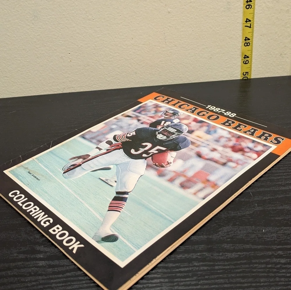 Chicago Bears Coloring Book - Black and Orange